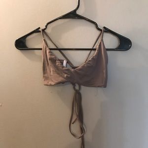 O’NEILL tan bikini top